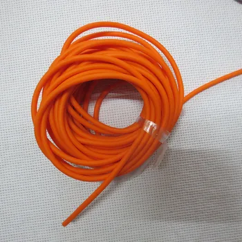 10 meter 1842# slangebøsse elastik fem farver kan vælges Naturlig katapult gummi, der anvendes til slangebøsser skydning
