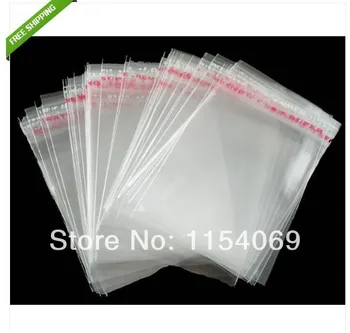 1000pcs/masse på Nye Klar Cellofan Pakke Plast Gave Poser til Fordel Smykker Emballage Pose Plastik Poly OPP Tasker 8*10 cm