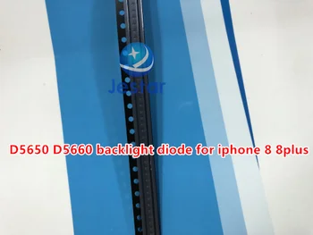 10stk D5650 D5660 baggrundslys tilbage lysdiode Chip Til iphone 8 8plus