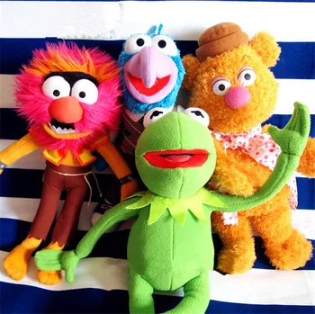 1stk 40cm Kermit Plys Legetøj Dukke The Muppet Show Udstoppede Dyr Kermit Toy Plys Frog Dukke Jul, Fødselsdag, Gave,