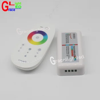2,4 G RGB LED Controller 3Channels 18A DC12-24V Touch Screen Remote Control for 5050 3528 RGB LED Strip light