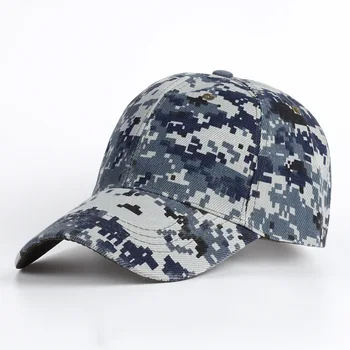 2019 Nye Top Kvalitet Cap til Mænd militær camouflage Huer Mænd kvinder i hip hop tidevandet visir Hat Forår og Efterår Mode Bøje hatte