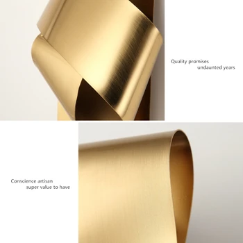 2020 Nordisk Luksus væglamper Moderne Golden Bånd, Væg Lamper til Soveværelset, stuen Sconce Lampe Wall Decor LED belysning