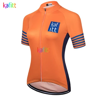 2021 Kafit Kvinder kortærmet Trøje Cykel Tøj Ropa Ciclismo Road Cykel Shirt Quick-Tørring Uniform Åndbar Sommer