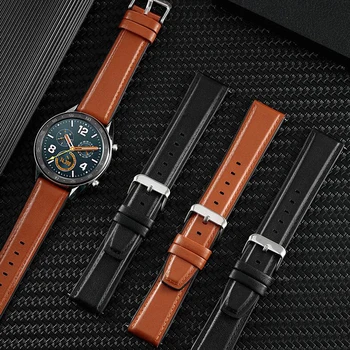 22mm Watch Strap for Xiaomi Huami amazfit stratos 2 2s Strap amazfit pace band Leather silicone for Samsung galaxy 46mm Bracelet