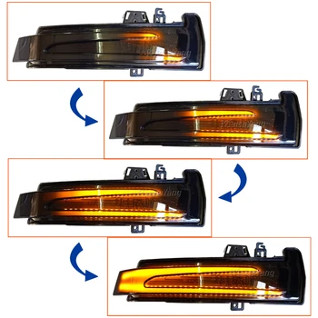 2stk Bil LED Dynamisk Blinklys sidespejl Lys Repeater Signal Lys Til Mercedes Benz W204 W176 W212 A B C E S Klasse