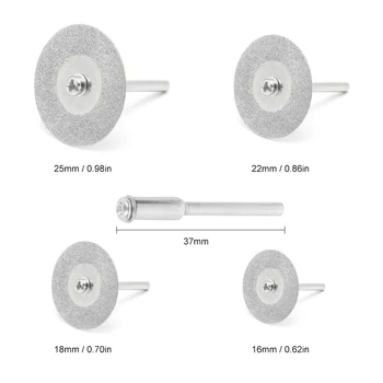 50STK Mini HSS savklinge 22mm 25mm 16mm 18mm Skære Hjul til el-Værktøj Circular Saw Blade Slibning Så Cirkulære Skæring