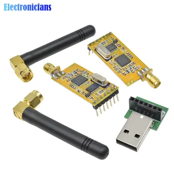 APC220 Trådløs RF seriel Data Moduler Med Antenner Data Kommunikation USB-Converter-Modul Adapter-Kit Til Arduino 3.3 V-5V