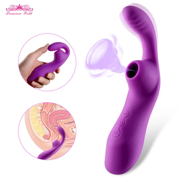 Blowjob sex legetøj Sugende Vibrator Klitoris Sucker 10 Speed Brystvorten Klitoris Vibrator Silikone Slikning sex legetøj til Kvinder