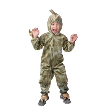 Børn Dinosauren Tyrannosaurus Cosplay Kostumer Dyr Pink Camouflage Buksedragt Park Rolle Spiller Tøj til Halloween C75C85