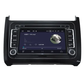 Carplay For Volkswagen Polo 2016 2017 Android-Skærmen Multimedia-Afspiller, GPS Navi Auto Audio Stereo-Radio Optager Head Unit