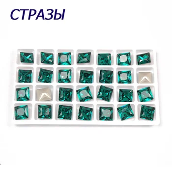 CTPA3bI Top nyankomne Populære Blue Zircon Krystaller-Pladsen Krystal Glas Sy På Rhinestones Sølv Bunden DIY Kvinders Kjoler