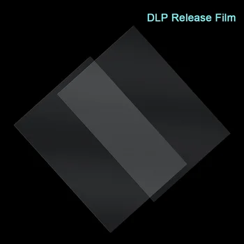 DLP Release Film UV-LED-polymeriseringslampe LCD-SLA Harpiks 3D-Printer Dele 140x200x0.15mm Ark FEP Film For Photon Harpiks Værktøj