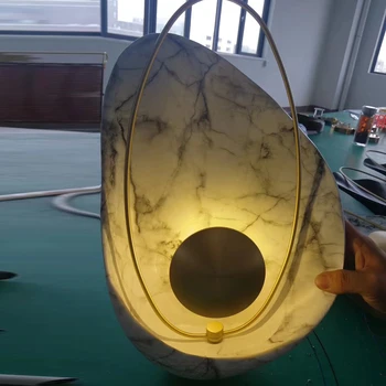 Enkelte Shell Pearl væglampe Stue sengelampe Designer Model Værelses Hotel Entre Trappe Lampe wandlamp Drop shipping