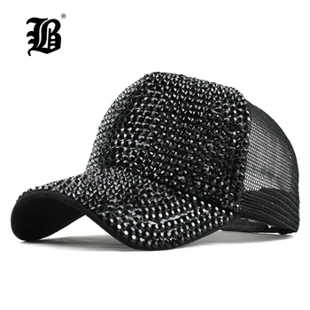 [FLB] Ny Brand Baseball Caps For Kvinder Rhinestone Hat Dame Pige Cap 8 Farve-Snapback Cap Casquette Hatte Justerbar Hætte F350