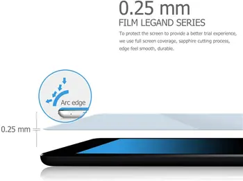 For Samsung Galaxy Tab S6 Lite P610/P615 10,4 Tommer - 9H Tablet Skærm Protektor Beskyttende Film Anti Fingerprint Hærdet Glas