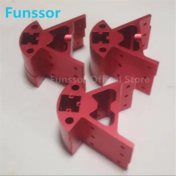 Funssor Reprap-Delta kossel k800 mini 2020 ekstrudering hjørnebeslag for DIY Kossel 3D-printer
