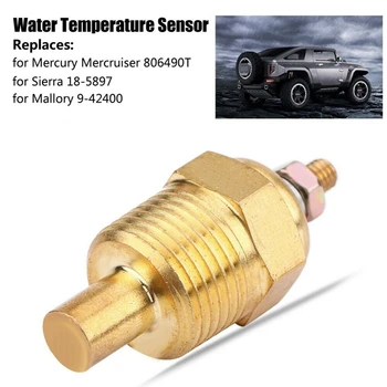 Golden Vand Temperatur Sensor, Udskift Mercury Mercruiser 806490T Sierra 18-5897 Mallory 9-42400