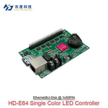 Huidu HD-E62 HD-E63 HD-E64 HD-E66 Enkelt Farve U-harddisk Og Ethernet-Kontrol-Kort Brug For P10 F3.75 P4.75 Enkelt Farve LED-Modul