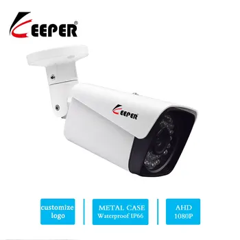 Keeper HD 1080P 2MP AHD Sikkerhed mini Kamera Vandtæt Array infrarød Night Vision Metal Bullet Analoge CCTV-Overvågning