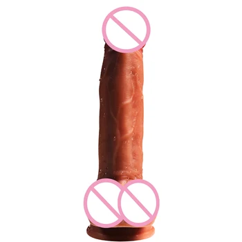 Kvindelige Dildoer Kunstig Penis Teleskopisk Vibrator Dildo Enormt Realistisk Varme Penis Vibrador For Kvinder Masturbator Voksen Legetøj