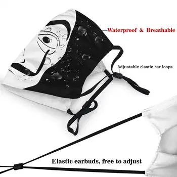 La Casa De Papel-Maske-Ikke-Disponible Munden Ansigtsmaske Penge Heist Anti Støv Maske Beskyttelse Cover Respirator Dæmpe