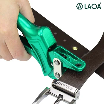 LAOA LA115303 Multi-fonction Læder Punch Tænger Aluminium Øsken Puncher Bælte punch-Knappen Tang Lavet i Taiwan