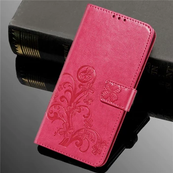 Luksus-Prægede 3D Blomst Sag for LG X Skærm X Udsigt K500N K500DS PU Læder Tegnebog Flip Phone Tilfælde TPU Taske Beskytter Dække