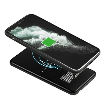 Magnetisk Trådløse Batteri Oplader Til Samsung Galaxy Note 20 Ultra Tilfælde 6000mAh Trådløse Oplader Powerbank Ekstern Batteri