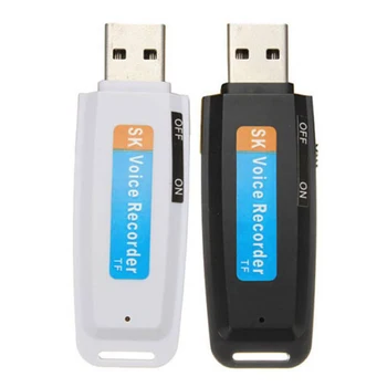 Mini-Små U Disk Diktafon USB-Optager Digital Diktafon Professionelle Flash-Drev Digital Audio Recorder Micro SD