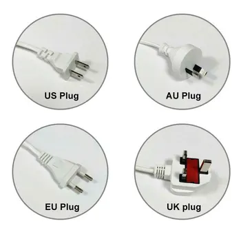 Multi usb-oplader til iphone, samsung universal 6 ports usb-oplader til bærbare tablet rejse oplader EU-OS AU UK Stik
