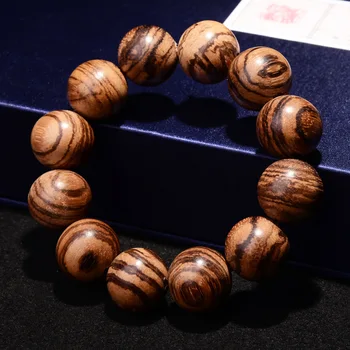 Naturlige Eaglewood Armbånd 15mm/18mm/20mm Perler, Træ Armbånd, Buddha Armbånd til Mænd eller Kvinder Smykker