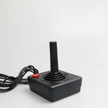Opgraderet 1,5 M Gaming Joystick Controller Til Atari 2600-spillet rocker Med 4-vejs Armen Og Enkelt Handling Knappen Retro Gamepad