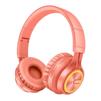 Rose Guld Trådløse Hovedtelefoner med Mikrofon, Over Ear Stereo Headset-Bas Stor Hovedtelefoner til Bærbare PC, Android-Telefon, for en Gave