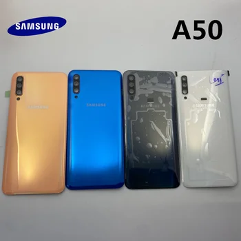 SAMSUNG Galaxy A10, A20 A30 A40 A50 A60 A70 2019 Oprindelige Tilbage batteridækslet Bag Døren Boliger Glas Panel Udskiftning Del