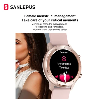 SANLEPUS Globale Version Smart Ur IP67 Vandtæt Smartwatch 2020 Nye Mænd Kvinder Fitness Armbånd Bånd Til Android Apple Xiaomi