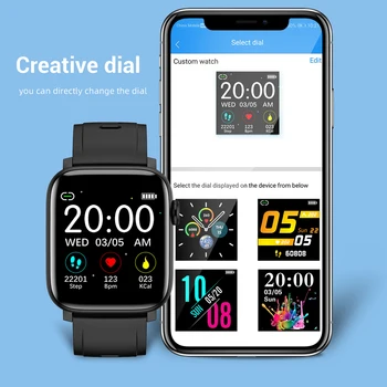 SENBONO 2020 SE02 Mænd Kvinder Smart Ur med puls, Blodtryk Musik Kontrol Sport Tracker Trænings-og Smartwatch Til IOS Android