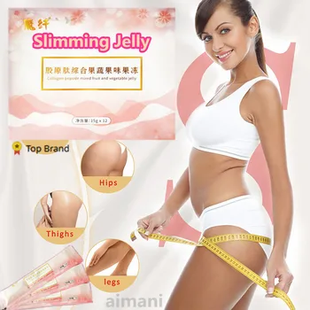 Slankende Jelly Kit Full Body Fat Burning Slankekur Øger Stofskiftet Tabe Sig Slank Anti Cellulite Tynd Mave Effektiv