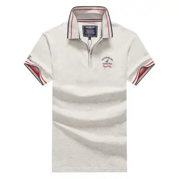 Sommer Top Korte Ærmer Mænds Polo-Shirt i Høj Kvalitet Bomuld Business Mænd Polo Shirts Tace & Shark Mærke Polo shirt pullovere