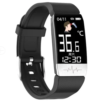 T1S Smart Armbånd Opladning til Fitness Bracel Real-Time kropstemperatur Overvåge Armbånd IP67 Vandtæt Mænd Fitness Ure