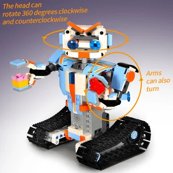 Teknik RC Robot Blokke Kreative Elektrisk Fjernbetjening Maskiner Constructor Bygge Klodser til Børn Xmas Gaver til Børn