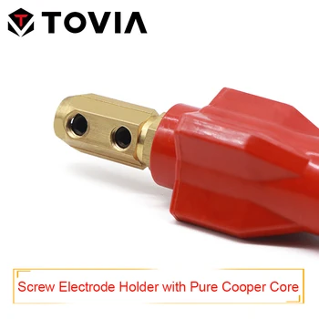 TOVIA 300A Skrue Svejse Indehavere Professionel elektrodeholderen 1.0-4.0 mm Weld Klemme Ren Kobber Kerne Sikker Svejse Indehavere