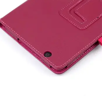 Ultra Slim Litchi 2-Mappe Folio PU Læder taske Til Huawei MediaPad M3 BTV-W09 BTV-DL09 8.4 tommer Smart Cover Tablet Stå Shell