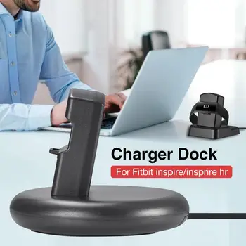 USB Opladning Kabel Dock Stå Base Oplader Til Fitbit Inspirere/ Insprire Hr Smart Ur Oplader Station Beslag Holderen