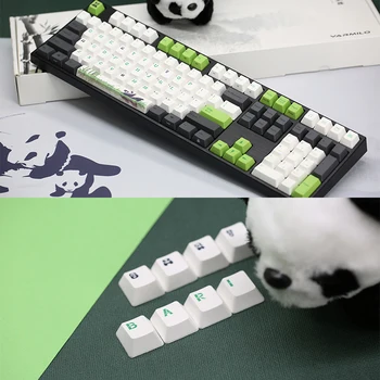Varmilo Panda Varmilo Panda mekanisk tastatur tyske kirsebær akse kontor kodning tastatur VA108 centrale panda VA108MR2W/LLPaNDv-8
