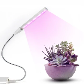 Vokse Lamping Fulde Spektrum Indendørs Plante Vokser LED Lys SMD2835 USB-3W LED vækst Lys For Kimplanter Drivhus Hydroponics