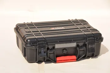 Værktøjskuffert værktøjskasse i slagfast kuffert forseglet vandtæt ABS sag sikkerhedsudstyr kamera tilfældet med pre-cut skum foring