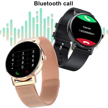 WB05 Smart Ur Mænd Kvinder Bluetooth Opkald, puls, Blodtryk Overvåge Smartwatch Fuld Touch HD Runde Skærm Sport Ur