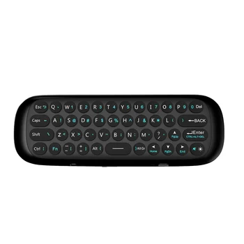 Wechip W1 2,4 G Air Mouse Wireless Keyboard Fjernbetjening Infrarød Fjernbetjening Læring 6-Akse Bevægelse Følelse Modtager til TV-BOX PC