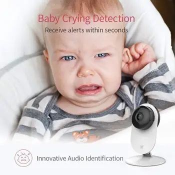 YI Hjem Kamera, 1080P HD-Trådløst IP-Cam Kontor/Baby/Pet at Overvåge Sikkerhed, System til Overvågning af EU ' s Edition Cloud-Tjeneste